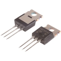 Vishay PCS MOSFET, Power, P-Ch, VDSS -100V, RDS(ON) 0.2Ohm, ID -19A, TO-220AB, PD 150W, VGS +/-20V