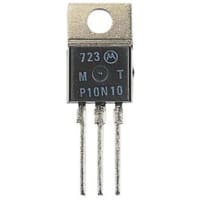 Vishay PCS MOSFET, Power, P-Ch, VDSS -100V, RDS(ON) 0.3Ohm, ID -7.7A, TO-220 Full-Pak, PD 42W