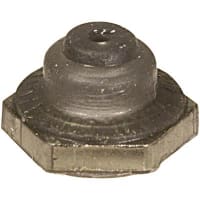 APM Hexseal Accessory, Boot, Silicone Rubber, Brass, Nickel Plated, 1/4-40NS-2B, Hex Seal