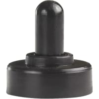 APM Hexseal Boot, Sealing, 15/32-32 Aluminum nut, Brass washer, Silicon Rubber, Black