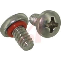 APM Hexseal Hardware, Metric phillips pan head seelskrew M3 thd 20mm long w/ silicone oring