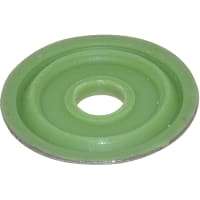 APM Hexseal Hardware, SEELOC WASHER #8 SS W/SILICONE