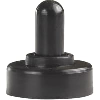 APM Hexseal Boot, Sealing, 15/32-32 Aluminum nut, Brass washer, Silicon Rubber, Gray