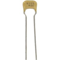 Vishay Specialty Capacitors Capacitor, Ceramic, Radial, .01uF, 20% Tolerance, 50V