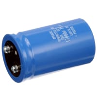 Vishay Specialty Capacitors Capacitor, Al Electrolytic, 17000 uF, 75 WVDC, 95 VDC, + 75%, - 10%, CC, -40 C