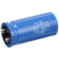 Vishay Specialty Capacitors Capacitor, Al Electrolytic, 2000 uF, 200 WVDC, 250 VDC, + 50%, - 10%, BC, 85 C