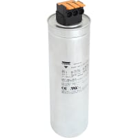 Vishay Specialty Capacitors Capacitor, 3X19.2uF, 5Kvar, 5%, 64mmX160mm, IP20, Oil-Filled, PhMKP Series