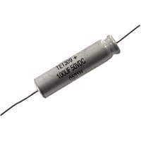 Vishay Specialty Capacitors Capacitor, Alum Electrolytic, Cap 100uF, Tol -10, +75%, Vol-Rtg 50 VDC, Axial