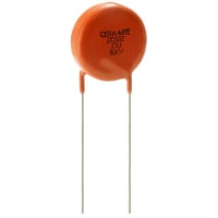 Vishay Specialty Capacitors Capacitor, Disc, 250 pF, 10000 VDC, +/- 20, X5F, 2, Radial Leaded, -25 C, 105 C