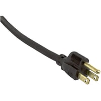 Volex Power Cords Power Cord, 5-15P Plug, Stripped End, 3 Cond SJO Cbl, 8ft., 18 AWG, PVC Jkt