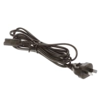 Volex Power Cords AU 2 Cond Detachable Power Cord, Black