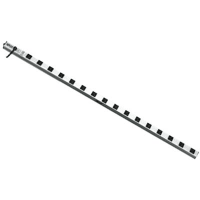 Waber by Tripp Lite Power Strip, Suppressed, 16 Outlets, Rack Mnt, Cur-Rtg 15A, 15ft. Cord, Surge 450J