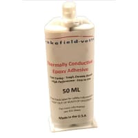 Wakefield Fast Curing Thermally Conductive Adhesive, 1.69 oz (50mL), Dual Cartridges