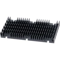 Wakefield Heatsink; Omnidirectional; 0.598 in.; 15.2mm; Black Anodized