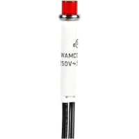 Wamco Inc. NEON IND .31INCH Red 230VAC CYL 6INCH LDS