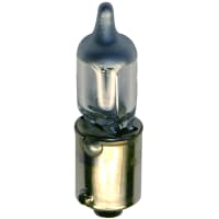 Wamco Inc. Halogen, 28V, 11.5W, T2-3/4, Ba9S/Euro, Silver Top, Cc-8, Faa/Pma, 8Gh004554-28