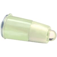 Wamco Inc. LAMP, WHITE LED, T-1 3/4 MIDGET FLANGE, 24 VDC, 14 MA, 350 MCD, REPLACES INCAND