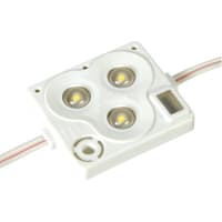 Wamco Inc. Light Module, 3 LED Plastic, White, 100 Lm, 12V, 49 x 39 mm, IP67, 1.2 W