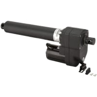 Warner Linear (Altra) Linear Actuator, Electric, 24 VDC, 12" stroke, 1200 lb. rated load, 2 in/sec speed