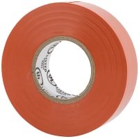 WarriorWrap Select Electrical Tape, Orange, 3/4 in Width, 60 Ft Length, 7 Mil, 722 Series