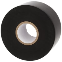 WarriorWrap General Electrical Tape, Black, 3/4 in Width, 60 Ft Length, 7 Mil, 716 Series