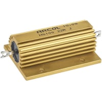 ARCOL HS100 wirewound resistor, 22R 100W