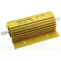 ARCOL HS100 wirewound resistor, 1K 100W