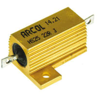 ARCOL HS25 Al house wirewound resistor, 22R 25W