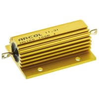 ARCOL HS100 wirewound resistor, 100R 100W