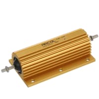 ARCOL Resistor, Aluminum Housing, Power Rating 300 W, Resistance 8 Ohms