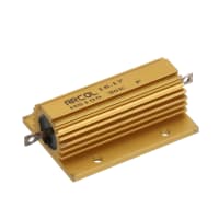 ARCOL Resistor, Aluminum Housing, Power Rating 100 W, Resistance 30 Ohms