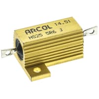 ARCOL HS25 Al house wirewound resistor, 5R6 25W