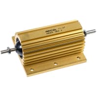 ARCOL HS200 Series Aluminum Housed Axial Panel Mount Resistor, 3.3Ohms +/-5% 200W