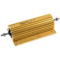 ARCOL HS300 Series Aluminum Housed Axial Panel Mount Resistor, 100Ohms +/-5% 300W