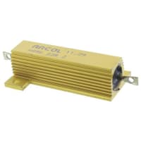 ARCOL HS50 Al house wirewound resistor, 22R 50W