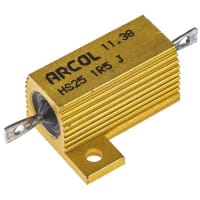 ARCOL HS25 Al house wirewound resistor, 1R5 25W