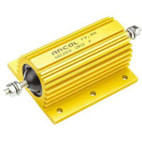 ARCOL HS200 Series Aluminum Housed Axial Panel Mount Resistor, 2.2Ohms +/-5% 200W