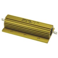 ARCOL HS150 Series Aluminum Housed Axial Panel Mount Resistor, 4.7Ohms +/-5% 150W