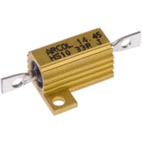 ARCOL HS10 Al house wirewound resistor, 33R 10W