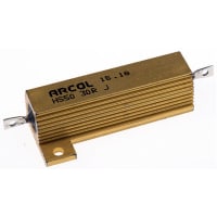 ARCOL HS50 Al house wirewound resistor, 30R 50W