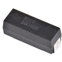 ARCOL RWS5 Series Wirewound Surface Mount Resistor 1Ohms +/-1% 5W +/-50ppm/degC