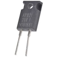 ARCOL AP821 TO-220 RESISTOR 20W 20R 1% 50ppm