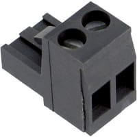 WECO Conn Term Blk Plug 2 5 mm 26-12 AWG 15 A 300 V