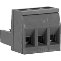 WECO Conn Term Blk Plug 3 5 mm 26-12 AWG 15 A 300 V, 120-A Series