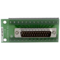 WECO Interface Module; D-Sub; 25; 30-14 AWG; 3.5 A; 125 VAC; Male