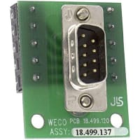 WECO Interface Module D-Sub 9 30-14 AWG 3.5 A 125 VAC Male