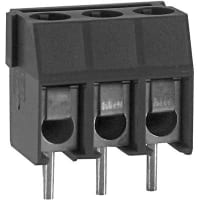 WECO Conn Term Blk Screw 3 5 mm Front 26-12 AWG (UL) Gray 20A (UL) 300V (UL)