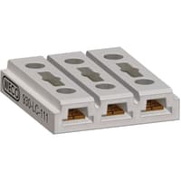 WECO Terminal Block Connector, PCB, LED Bridge, 930 Series, 3 Poles, 3.5mm Pitch