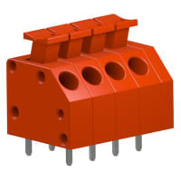 WECO screwless quick clamp terminal block