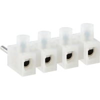 WECO Plug-in terminal strip, screw connection & pin, long pin, 10 mm pitch, 4 pole